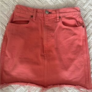 Rag & Bone Coral mini Jean skirt